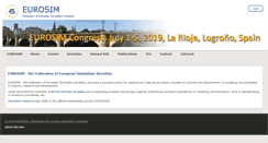 Desktop Screenshot of eurosim.info